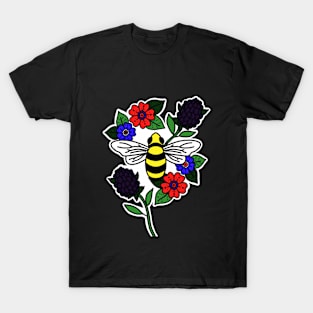 Bees and Blackberries T-Shirt